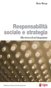 Capitolo, Il processo di integrazione della RSI nella strategia : un modello sistemico, EGEA