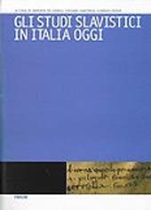 eBook, Gli studi slavistici in Italia oggi, Forum