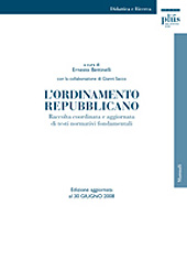 E-book, L'ordinamento repubblicano : raccolta coordinata e aggiornata di testi normativi fondamentali, PLUS-Pisa University Press