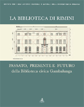 E-book, La biblioteca di Rimini : passato, presente e futuro della Biblioteca civica Gambalunga, CLUEB