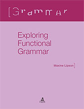 E-book, Exploring functional grammar, Lipson, Maxine, CLUEB