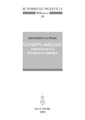 E-book, Giuseppe Mazzini : democratico e riformista europeo, L.S. Olschki