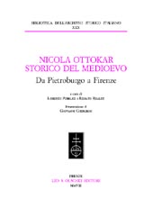 E-book, Nicola Ottokar storico del Medioevo : da Pietroburgo a Firenze, L.S. Olschki