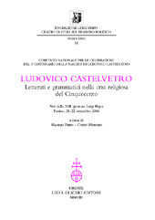 Capítulo, Filosofi e letterati : Muratori e Fontanini interpreti della contesa tra Castelvetro e Caro, L.S. Olschki
