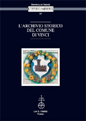 E-book, L'archivio storico del comune di Vinci, L.S. Olschki