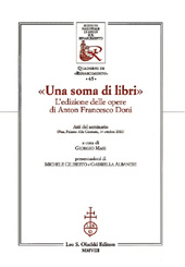 Kapitel, Modelli e fonti nella riscrittura doniana della novella della Pioggia della follia, L.S. Olschki