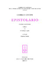 Chapter, Epistolario : volume XVIII, 1861 : 15 febbraio-7 aprile, L.S. Olschki
