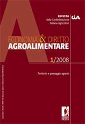 Article, Le variazioni del territorio rurale e le diverse tipologie di imprenditore agricolo : un caso di studio, Firenze University Press