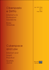 Revista, Ciberspazio e diritto : rivista internazionale di informatica giuridica, Enrico Mucchi Editore