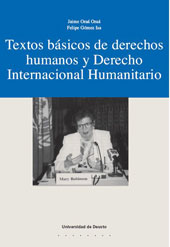 E-book, Textos básicos de derechos humanos y derecho internacional humanitario, Oraá Oraá, Jaime, Universidad de Deusto