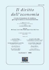 Artículo, La tutela del risparmio tra obiettivi e competenze dell'Unione Europea, Enrico Mucchi Editore