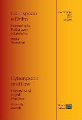 Heft, Ciberspazio e diritto : Internet e le professioni giuridiche : 9, 2, 2008, Enrico Mucchi Editore