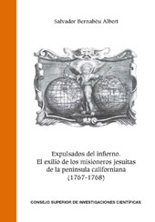 E-book, Expulsados del infierno : el exilio de los misioneros jesuitas de la península californiana, 1767-1768, CSIC, Consejo Superior de Investigaciones Científicas