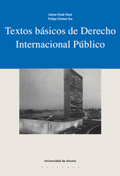 eBook, Textos básicos de Derecho Internacional Público, Oraá Oraá, Jaime, Universidad de Deusto