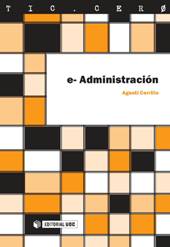 E-book, e-Administración, Cerrillo, Agustí, Editorial UOC