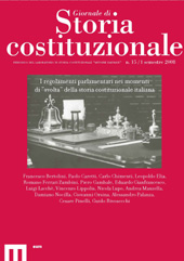Article, Consuetudini costituzionali e Regolamenti parlamentari, EUM-Edizioni Università di Macerata