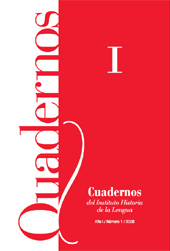 Revista, Cuadernos del Instituto Historia de la Lengua, Cilengua - Centro Internacional de Investigación de la Lengua Española