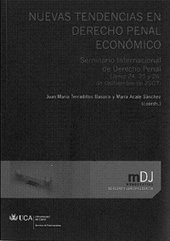 eBook, Nuevas tendencias en derecho penal económico : seminario internacional de derecho penal, Jerez 24, 25 y 26 de septiembre de 2007, Universidad de Cádiz, Servicio de Publicaciones