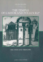 E-book, The temple of Castor and Pollux II.2 : the finds and trenches, "L'Erma" di Bretschneider