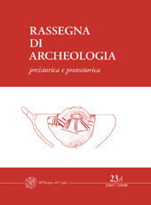 Artikel, Per una tipologia della ceramica preistorica : note metodologiche per lo studio delle produzioni del Bronzo finale e del primo Ferro, All'insegna del giglio