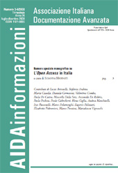 Article, I depositi istituzionali tra politiche mandatarie e strategie a sostegno dell'auto-archiviazione, AIDA