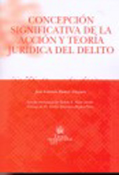 E-book, Concepción significativa de la acción y teoría jurídica del delito, Ramos Vázquez, José Antonio, Tirant lo Blanch