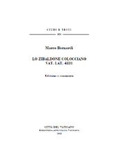 eBook, Lo zibaldone colocciano, Vat. lat. 4831 : edizione e commento, Bernardi, Marco, Biblioteca apostolica vaticana