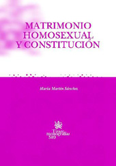 eBook, Matrimonio homosexual y Constitución, Tirant lo Blanch