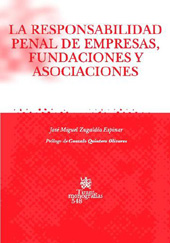 E-book, La responsabilidad penal de las empresas, fundaciones y asociaciones : presupuestos sustantivos y procesales, Tirant lo Blanch