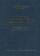 E-book, El Quijote y el pensamiento teórico-literario : actas del Congreso Internacional celebrado en Madrid los días del 20 al 24 de junio de 2005, CSIC