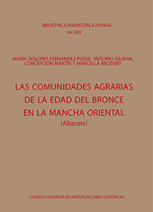 E-book, Las comunidades agrarias de la edad del bronce en la Mancha oriental, Albacete, CSIC, Consejo Superior de Investigaciones Científicas
