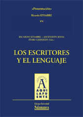 E-book, Los escritores y el lenguaje, Ediciones Universidad de Salamanca