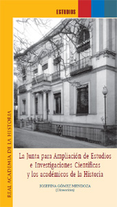E-book, La Junta para Ampliación de Estudios e Investigaciones Científicas y los académicos de la historia, Real Academia de la Historia