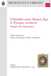 E-book, L'hérédité entre Moyen Âge et époque moderne : perspectives historiques, SISMEL edizioni del Galluzzo