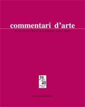 Issue, Commentari d'arte : rivista di critica e storia dell'arte : 39/40, 1/2, 2008, De Luca Editori d'Arte