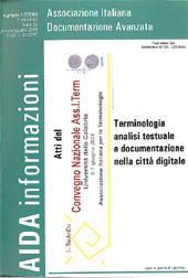 Article, Processi di terminologizzazione e determinologizzazione nel dominio della diffusione e distribuzione del libro, AIDA