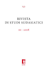 Issue, Rivista di studi sudasiatici : III, 2008, Firenze University Press