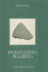 eBook, Epigrafía jurídica de la Bética, González, Julián, "L'Erma" di Bretschneider