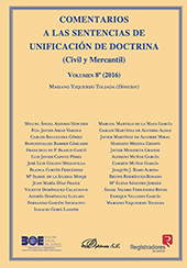 E-book, Comentarios a las sentencias de unificación de doctrina, civil y mercantil : volumen 8, Dykinson