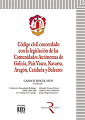 E-book, Código civil concordado con la legislación de las comunidades autónomas de Galicia, País Vasco, Navarra, Aragón, Cataluña y Baleares, Reus