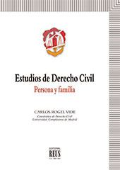 eBook, Estudios de derecho civil : persona y familia, Rogel Vide, Carlos, Reus