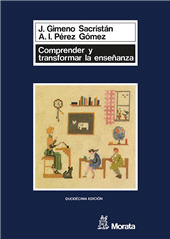 E-book, Comprender y transformar la enseñanza, Gimeno Sacristán, José, Ediciones Morata