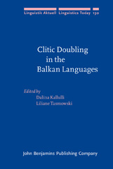 E-book, Clitic Doubling in the Balkan Languages, John Benjamins Publishing Company