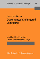 eBook, Lessons from Documented Endangered Languages, John Benjamins Publishing Company
