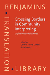 E-book, Crossing Borders in Community Interpreting, John Benjamins Publishing Company
