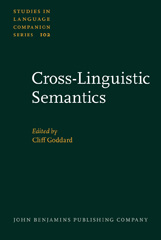 m, Cross-Linguistic Semantics, John Benjamins Publishing Company
