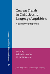 E-book, Current Trends in Child Second Language Acquisition, John Benjamins Publishing Company