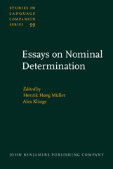 eBook, Essays on Nominal Determination, John Benjamins Publishing Company