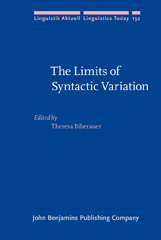 E-book, The Limits of Syntactic Variation, John Benjamins Publishing Company
