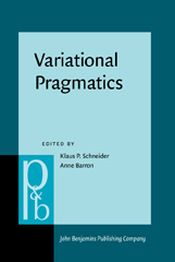 E-book, Variational Pragmatics, John Benjamins Publishing Company